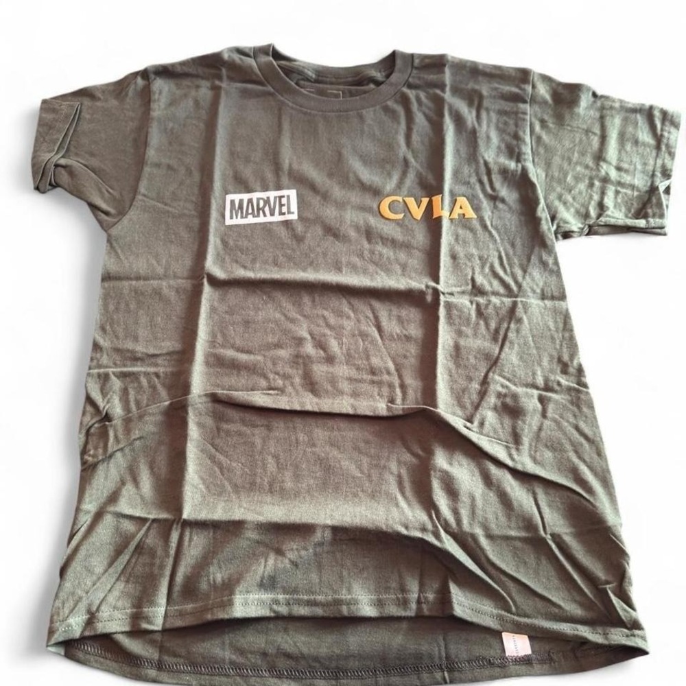 Marvel Loki CVLA Creative Visuals Los Angeles Graphic T-Shirt Green Mens Large
